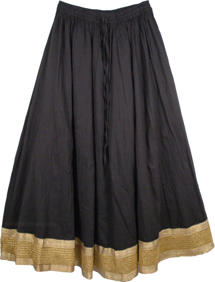 The Deborah Border Trim Skirt