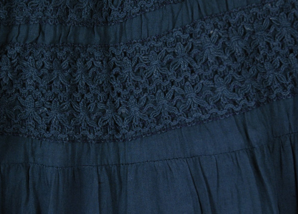 Royal Blue Palazzo Divided Skirt