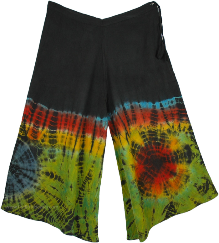 Gaucho Pant in Tie Dye