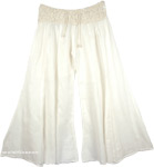 Boho Yoga Flowy Gaucho Capri Palazzo