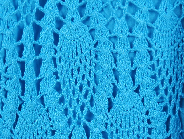 Picton Blue Long Skirt All Crochet Pattern