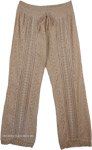 Eyelet Lace Sandrift Womens Pant