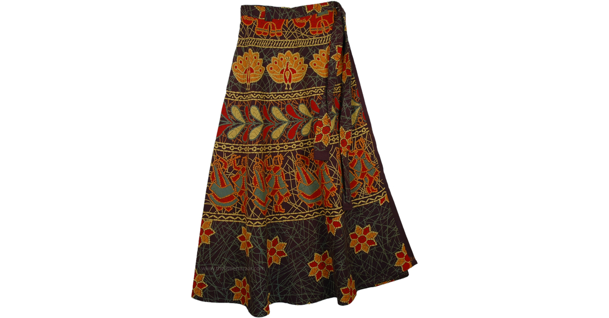 Eclipse Long Wrap Around Skirt | Wrap-Around-Skirt, Fall