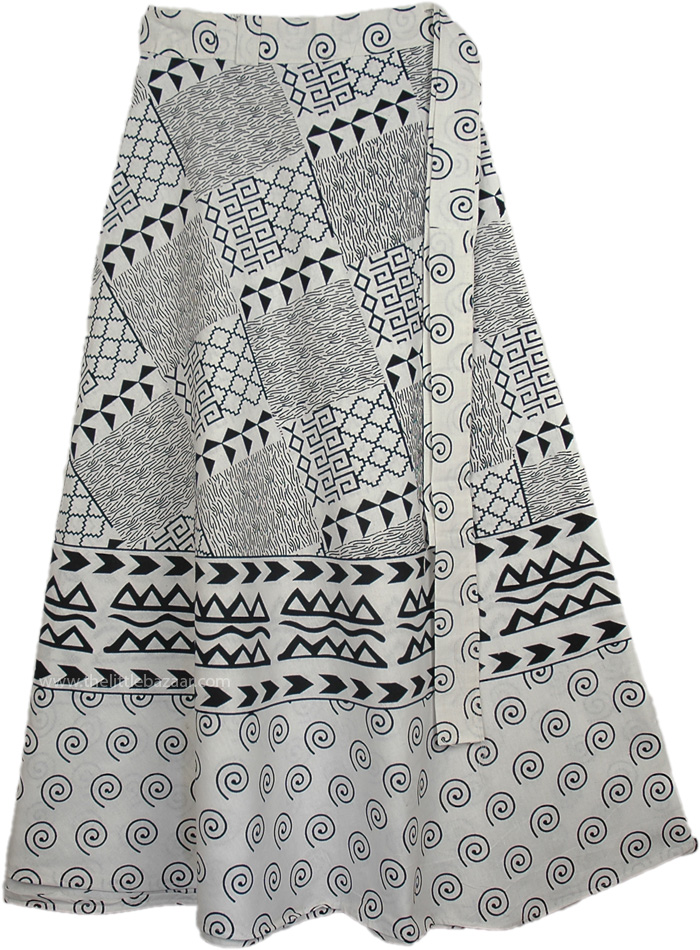 Sale:$11.99 Elegant White Long Wrap Around Skirt | Clearance | White ...