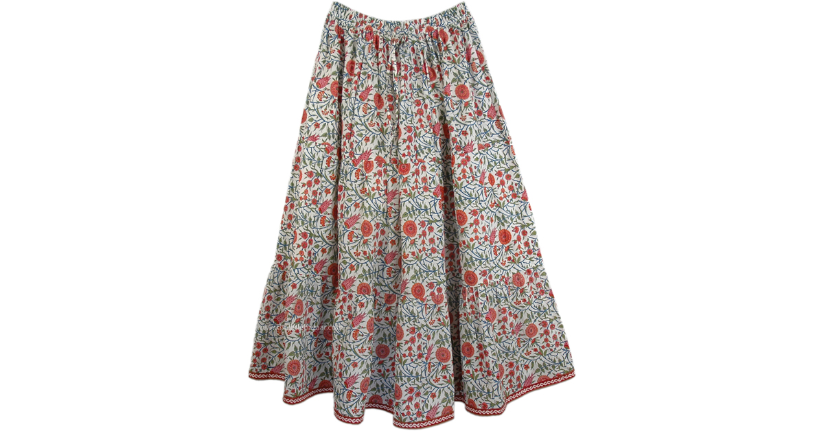 marigold maxi skirt