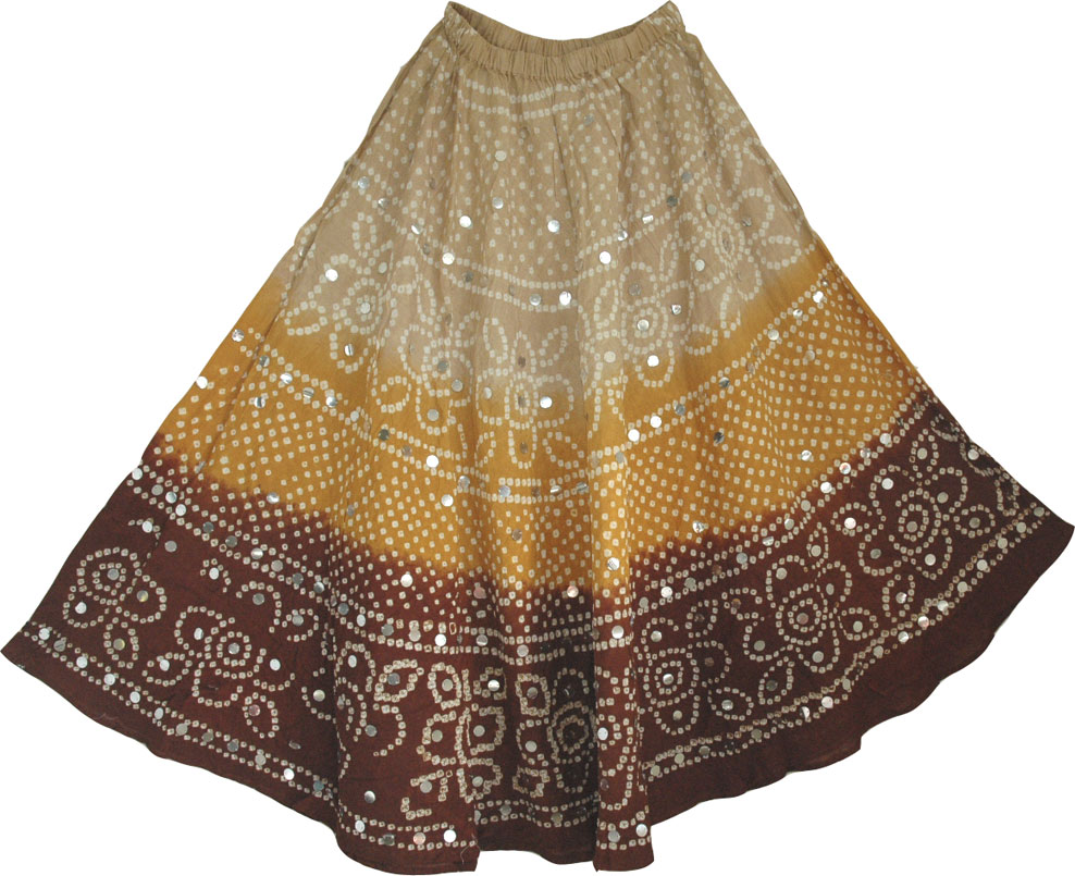 Beautiful indian long skirt flowy summer long skirt dazzled by hundreds ...