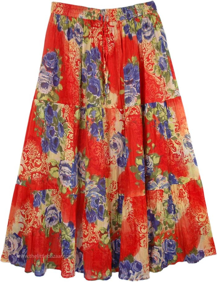 Fiesta Thunderbird Summer Concert Skirt