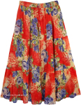 Fiesta Thunderbird Summer Concert Skirt