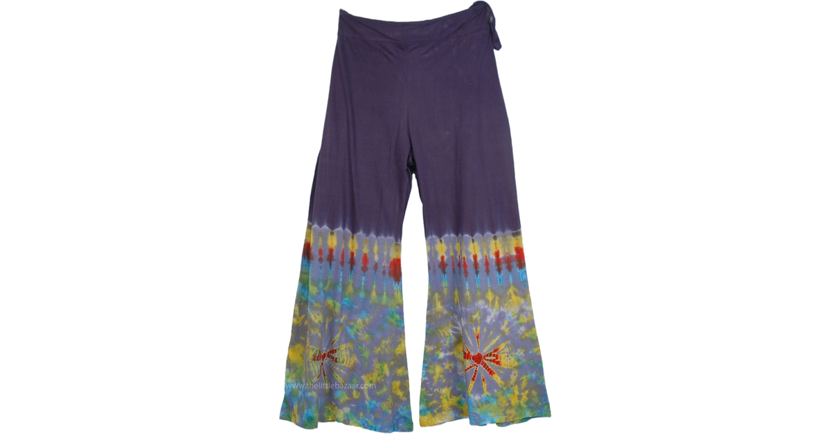 wide leg hippie trousers