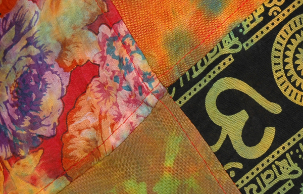 Mojo Earthbound Patchwork Wrap Around Skirt