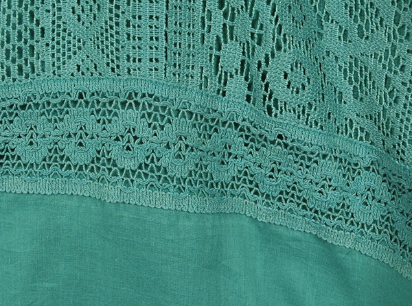 Tradewinds Lace Cotton Long Skirt