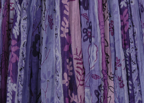 Butterfly Bush Printed Summer Skirt