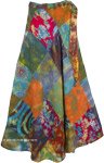 Boho Medley Wrap Around Skirt