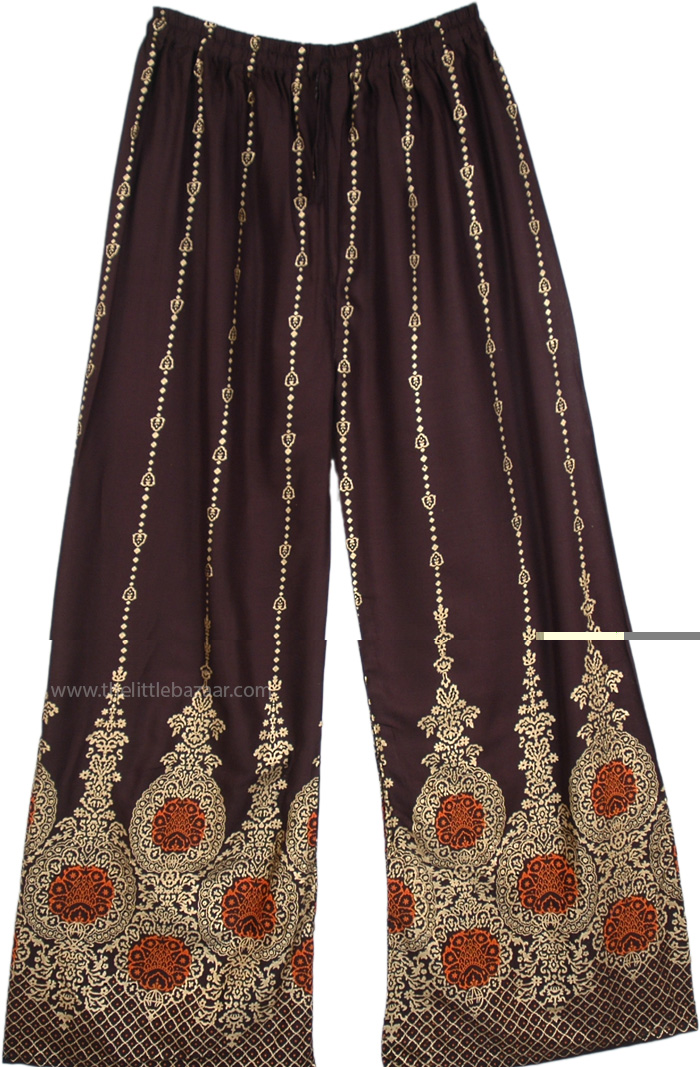 Midnight Black Wide Leg Pants Gypsy Inspiration