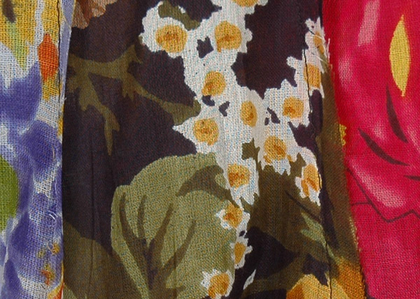Wide Leg Cotton Culotte Pant in Wild Jungle Floral