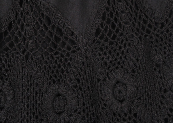 Woodsmoke Crochet Maxi Haiti Cotton Skirt