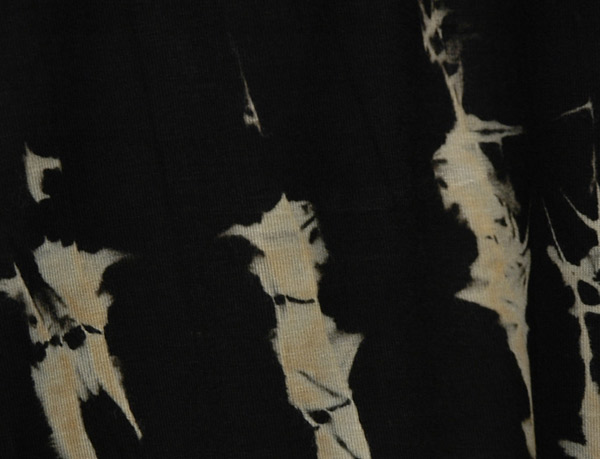 Black Beams Boho-chic Tie Dye Bellbottoms