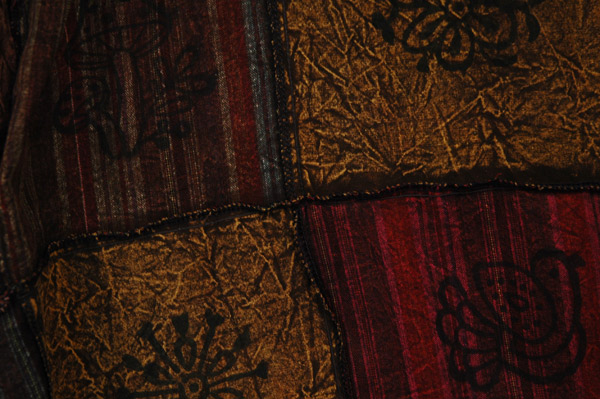 Burgundy Earth Celestial Cotton Palazzos with Pockets