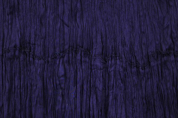 Violet Cascades Seven Tiers Tall Broomstick Cotton Skirt