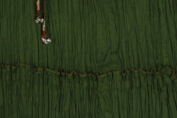 Enchanted Forest Cotton Tiered Broomstick Tall Skirt