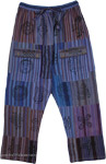 Moon Goddess Hand Printed Wanderer Trousers