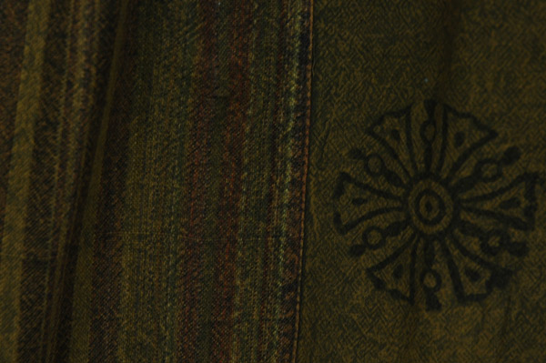 Forest Green Boho Harem Pants with Pockets