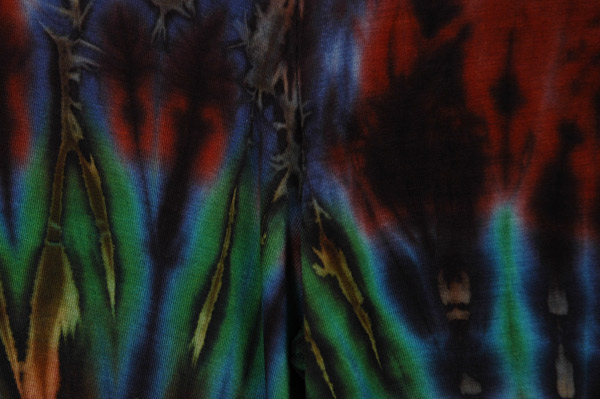 Amazon Rainforest Tie Dye Soft Palazzo Pants