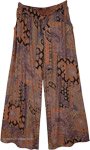 No Apologies Black Terracotta Wide Leg Pants