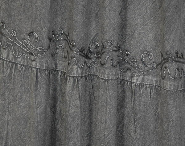 Misty Drift Stonewashed Wide Leg Palazzo Pants