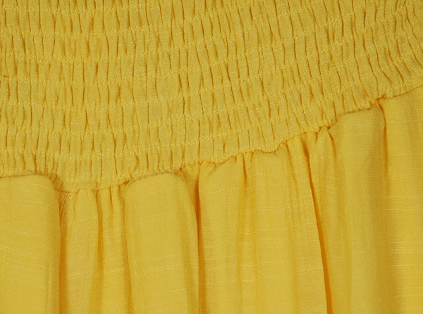 Sunshine Flowy Smocked Waist Beach Pants