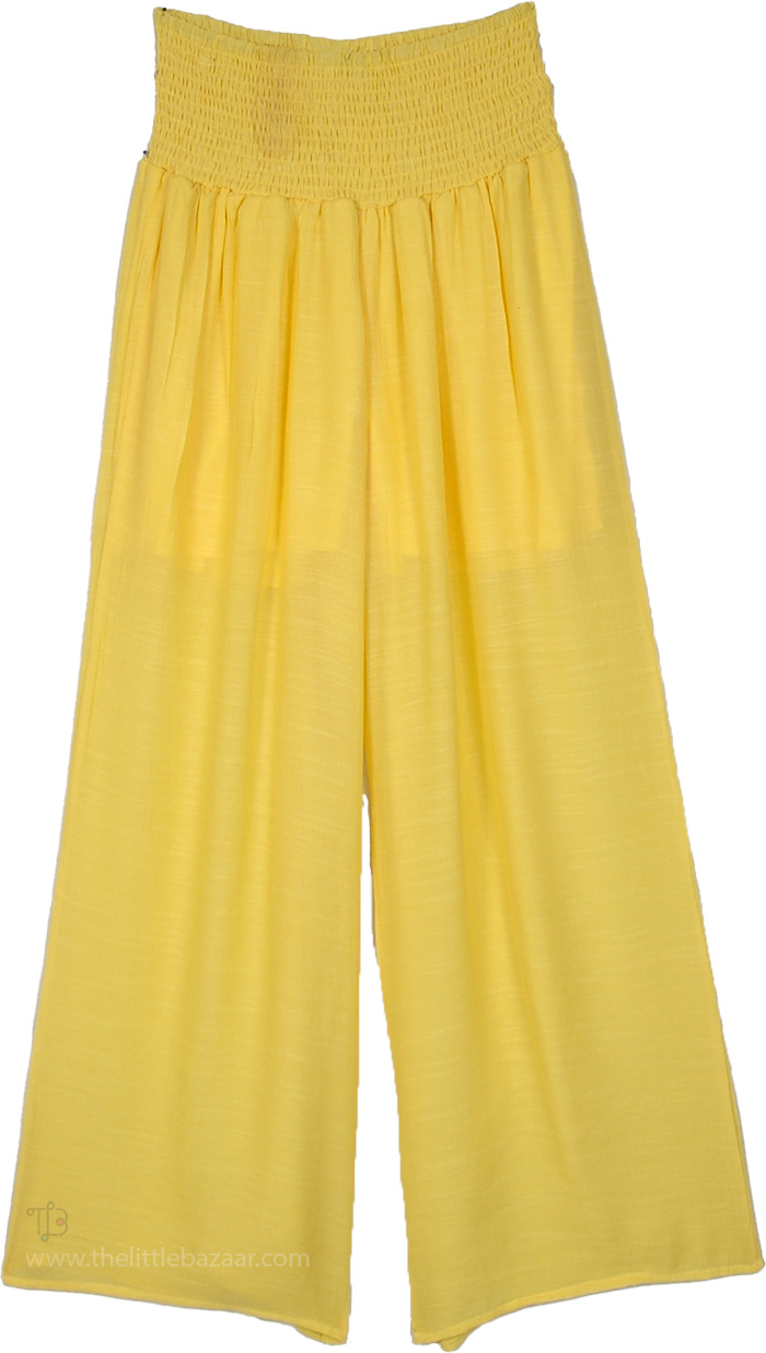 Sunshine Wide Leg Flowy Boho Beach Pants