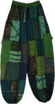 Clever Clover Patchwork Festival Harem Pants