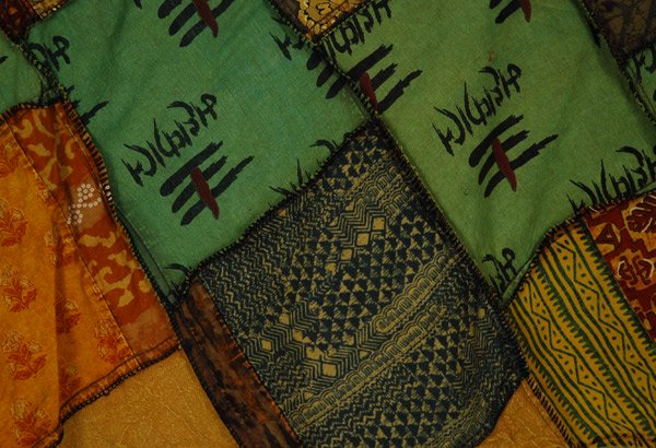 Desert Sun Patchwork Maxi Wrap Skirt