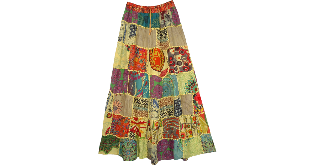 बचे हुए कपड़ों से लॉन्ग स्कर्ट बनाना सीखे आसान तरीके से floor length long  skirt - YouTube