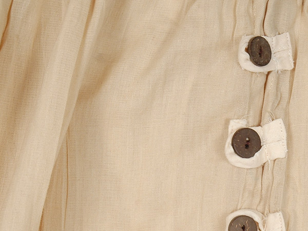 Pastel Khaki Beige Double Layered Linen Palazzo Pants