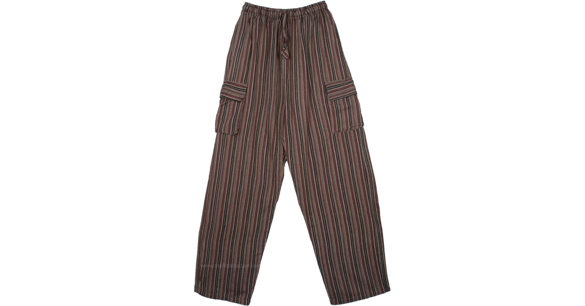 boho striped pants