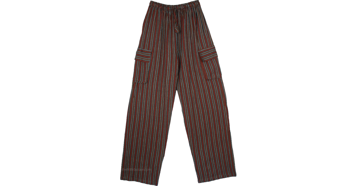 boho striped pants