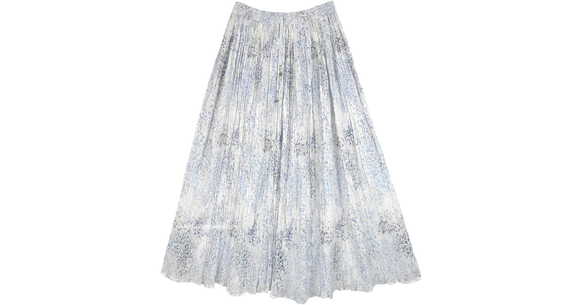 long white summer skirt