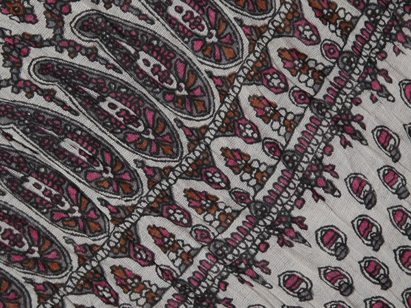 indo Bohemian Printed Cotton Long Skirt