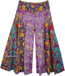 Deep Earth Hippie Lounge Patchwork Cotton Pants