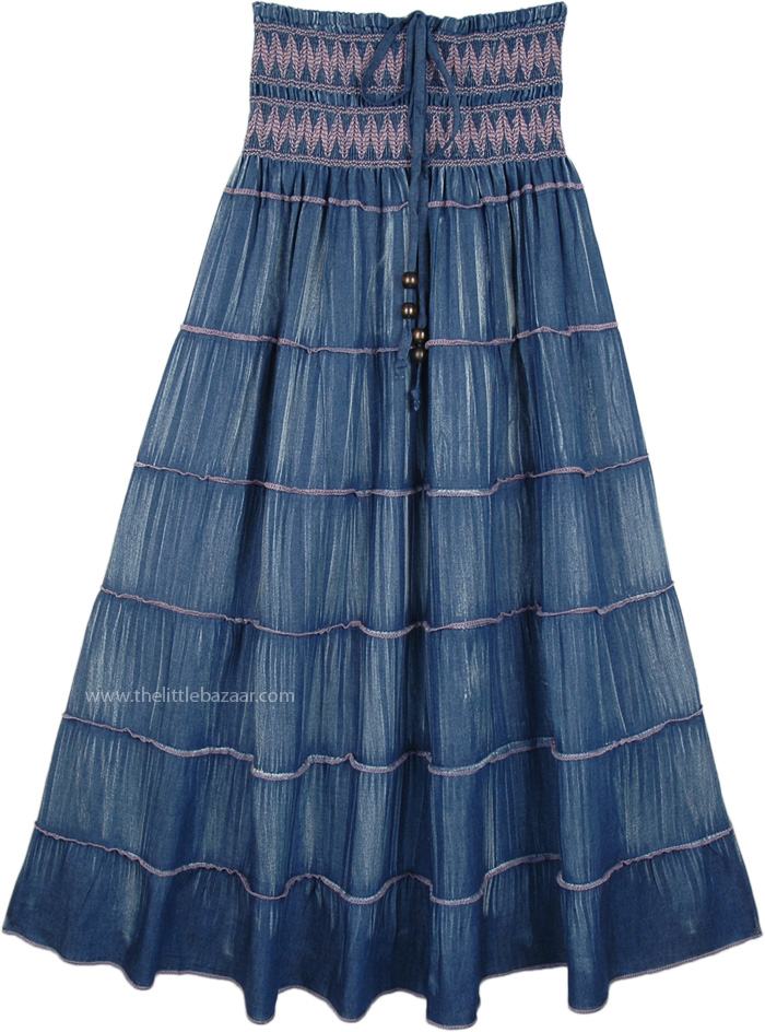 bohemian skirt attire