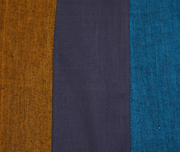 Plus Size Multicolored Vertical Panel Wrap Around Skirt