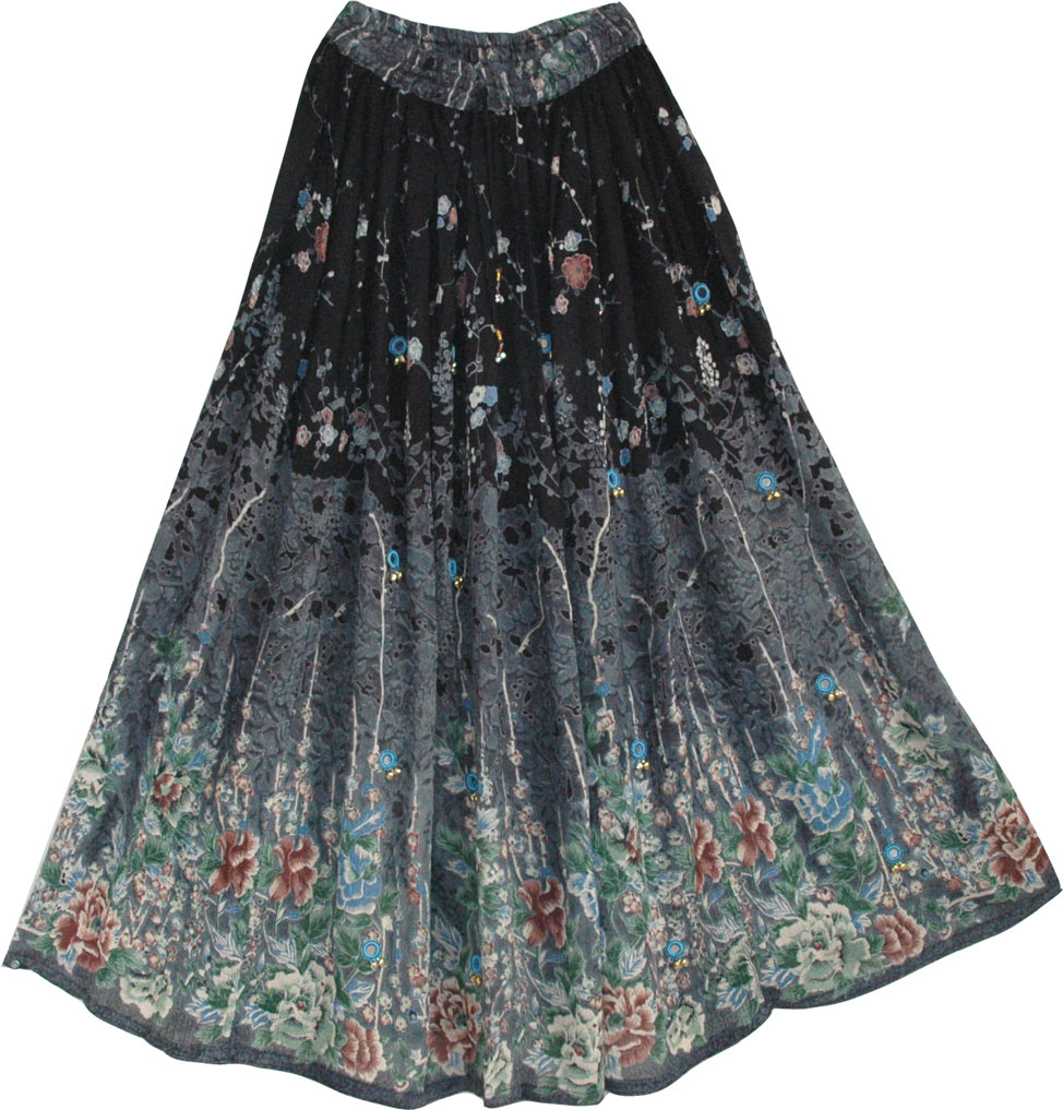 Gypsy Printed Long Skirt 