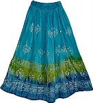 Womens Garden Long Skirt