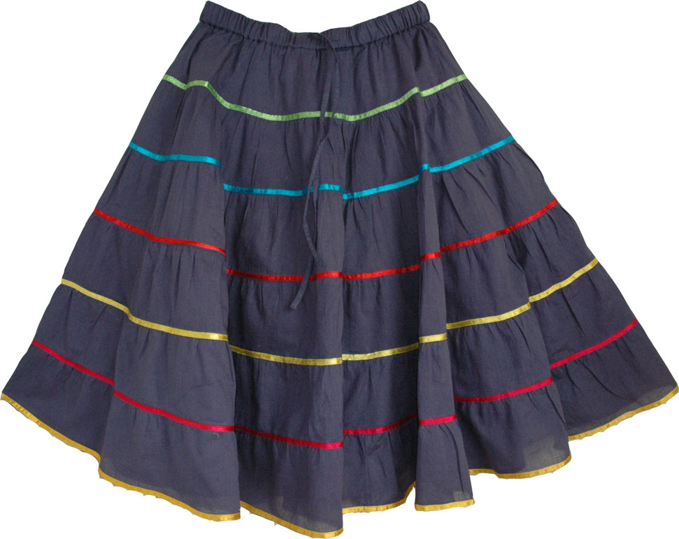 Summer Cotton Skirt Short Skirt 