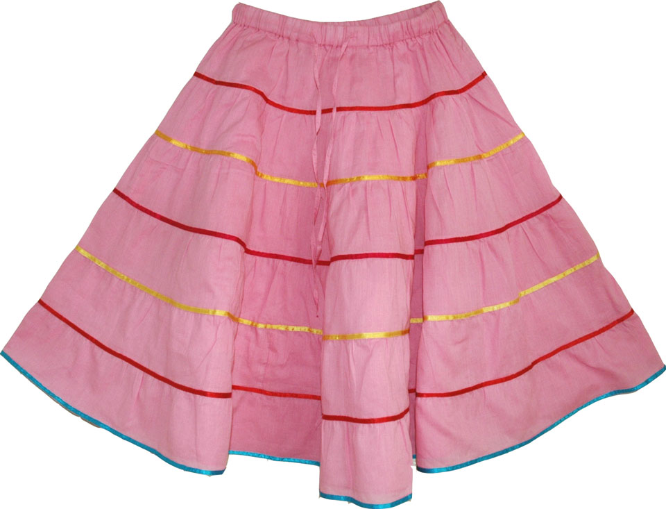 Summer Skirt Short w/ Ribbon | Short-Skirts