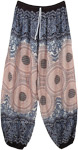 XL Free Spirit Mandala Printed Harem Pants