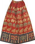 Poppy Bohemian Long Skirt