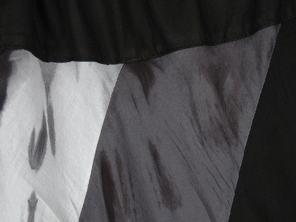 Tie Dye Mystic Monochrome Skirt with Drawstrings