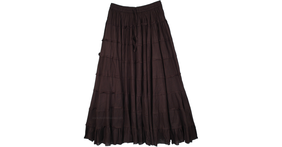 【最終値下げ】Laubeblanc Cotton Tiered skirt Cotton Tiered skirt – L'AUBE BLANC